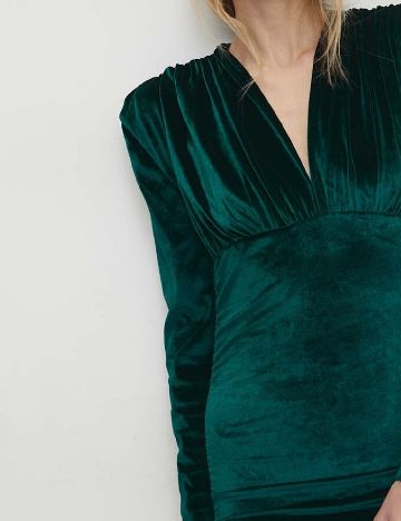 Rochie medie Answear LAB, verde