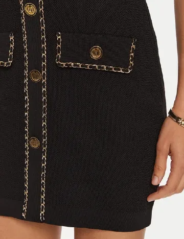 Rochie scurta Elisabetta Franchi, negru