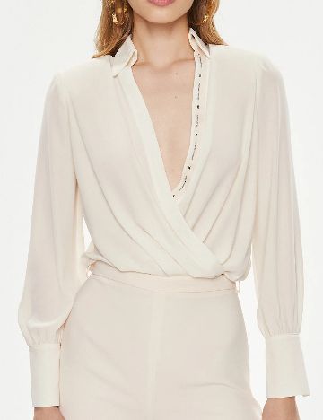 Body Elisabetta Franchi, ecru