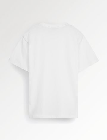 Tricou Filling Pieces, alb