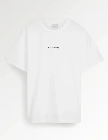 Tricou Filling Pieces, alb