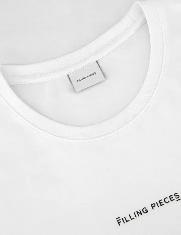 Tricou Filling Pieces, alb