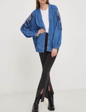 Cardigan Answear LAB, albastru