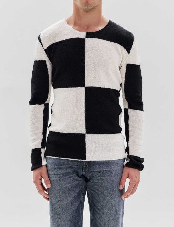 Bluza TIGER OF SWEDEN, ecru/negru