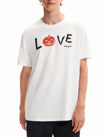 Tricou Desigual, alb