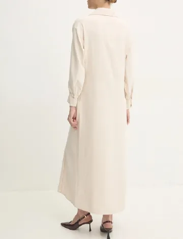 Rochie lunga Answear LAB, bej