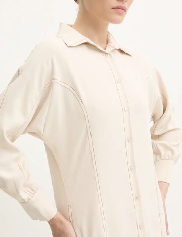 Rochie lunga Answear LAB, bej