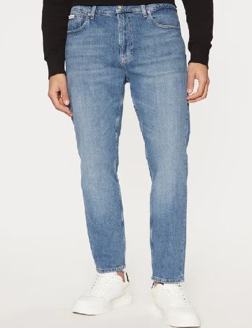 Blugi Calvin Klein Jeans, albastru