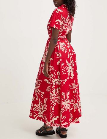 Rochie lunga Answear LAB, rosu