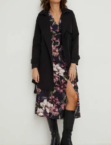 Trench Answear LAB, negru