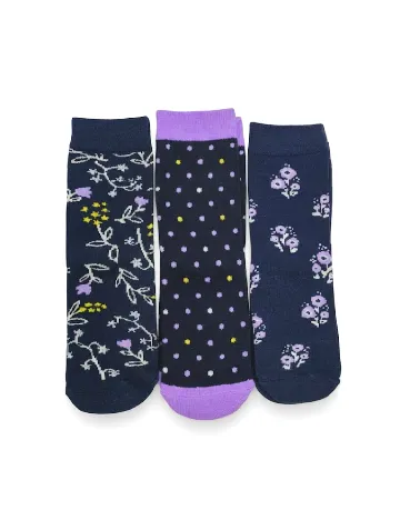 Set sosete 3 perechi Cozzi, mix culori