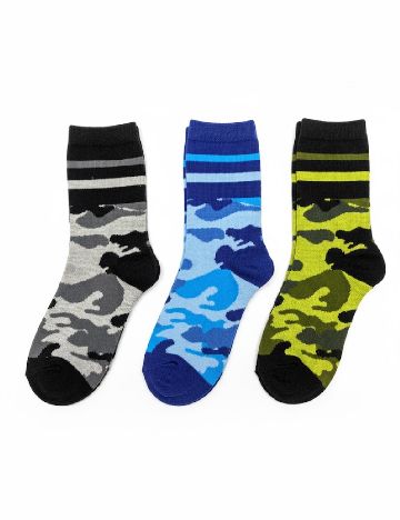 Set sosete 3 perechi Cozzi, mix culori