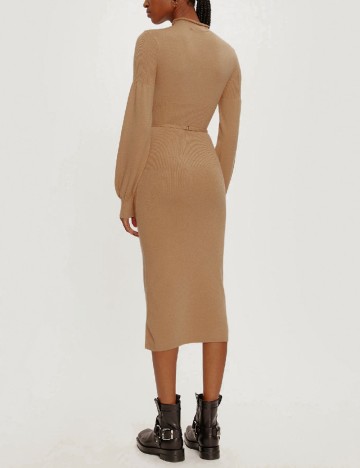 Rochie medie Twinset, maro