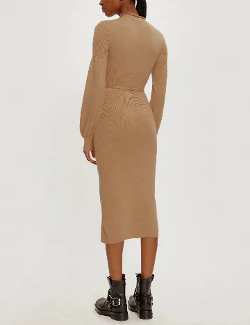 Rochie medie Twinset, maro