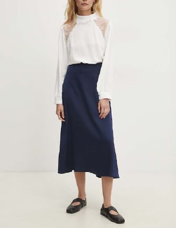 Fusta Answear LAB, bleumarin