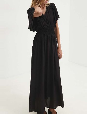 Rochie lunga Answear LAB, negru