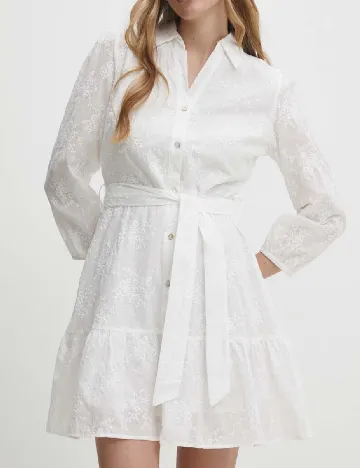 Rochie scurta Answear LAB, alb