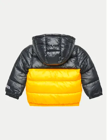 Geaca Guess, negru/galben