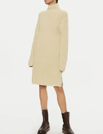 Rochie scurta Calvin Klein Jeans, bej