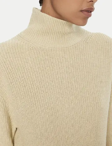 Rochie scurta Calvin Klein Jeans, bej