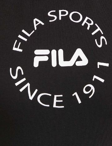 Rochie scurta Fila, negru