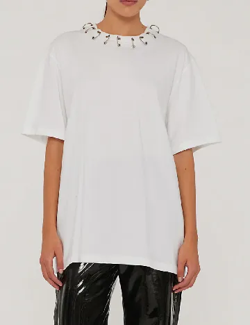 Tricou Oversize Rotate, alb