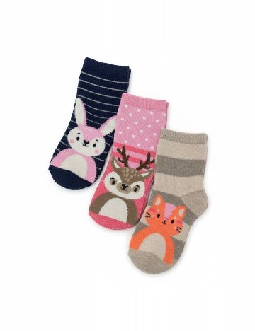 Set sosete 3 perechi Cozzi, mix culori