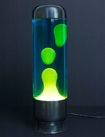 Lampa capsula cu lava Balvi, mix culori