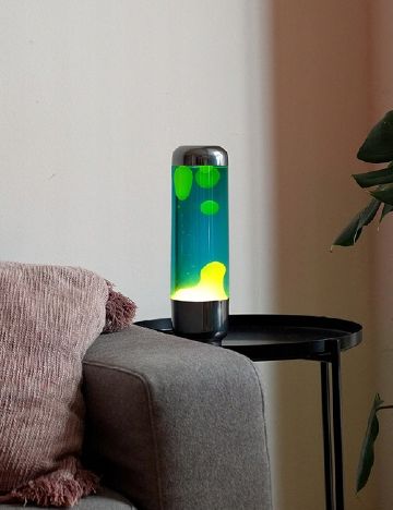 Lampa capsula cu lava Balvi, mix culori