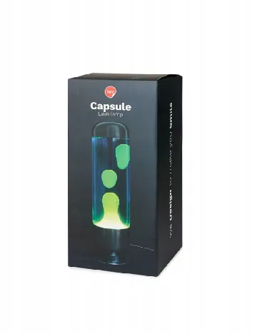 Lampa capsula cu lava Balvi, mix culori