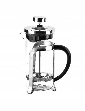 Infuzor cu piston, 350 ml Cookini, argintiu