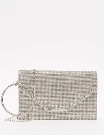 Geanta Aldo, argintiu