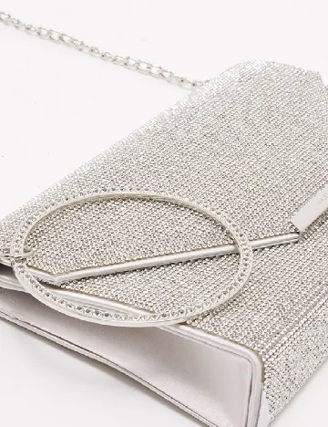 Geanta Aldo, argintiu