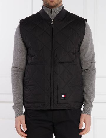 Vesta Tommy Jeans, negru