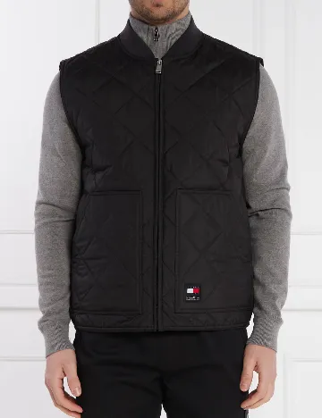 Vesta Tommy Jeans, negru