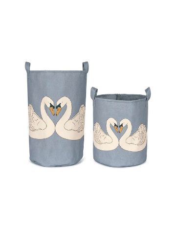 Set cutii depozitare jucarii Konges Sl&oslash;jd, albastru