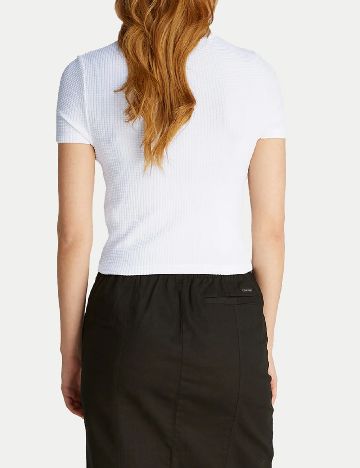 Top Calvin Klein Jeans, alb