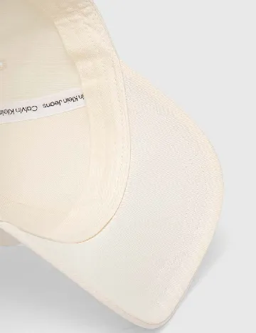 Sapca Calvin Klein Jeans, ecru