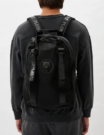 Ghiozdan Plein Sport, negru