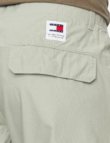 Pantaloni Tommy Jeans, verde