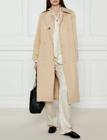 Trench Twinset, crem