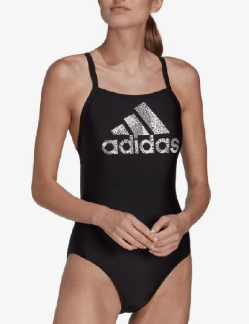 Costum de baie Adidas, negru