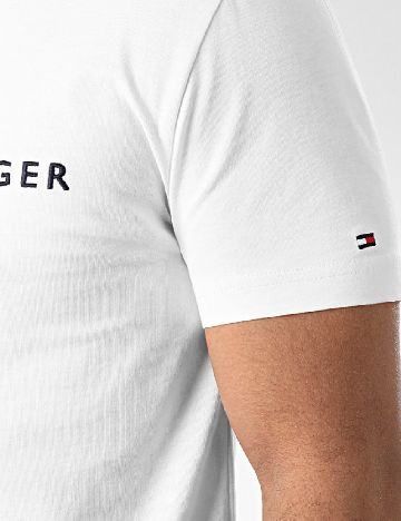 Tricou Tommy Hilfiger, alb