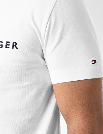 Tricou Tommy Hilfiger, alb