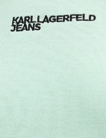 Bluza Karl Lagerfeld Jeans, verde