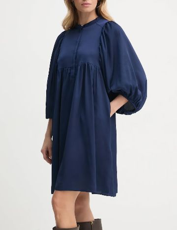 Rochie scurta Bruuns Bazaar, bleumarin