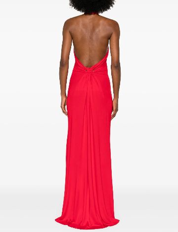 Rochie lunga Elisabetta Franchi, rosu