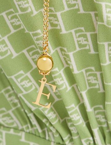 Rochie medie Elisabetta Franchi, verde