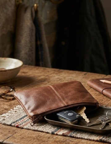 Etui pentru chei ACTION, maro