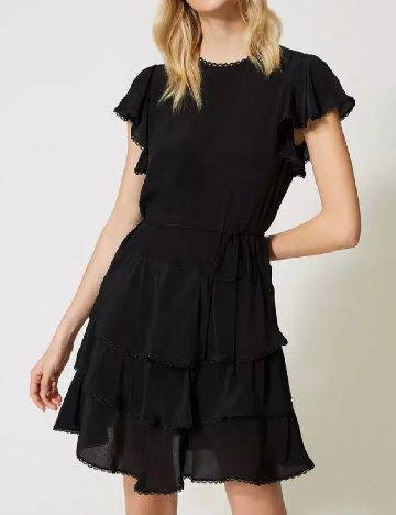 Rochie scurta Twinset, negru
